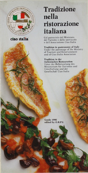 TRADIZIONE NELLA RISTORAZIONE ITALIANA - Tradition in gastronomy of Italy. …