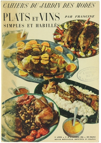 LES CAHIERS DU JARDIN DES MODES n° 89 : PLATS …
