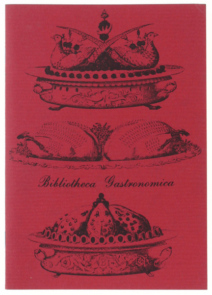 BIBLIOTHECA GASTRONOMICA - Katalog XXIX - December 1991.