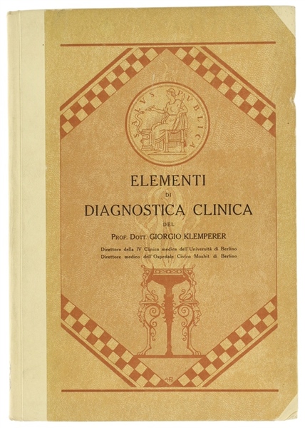 ELEMENTI DI DIAGNOSTICA CLINICA.