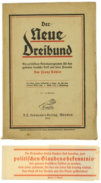 DER NEUE DREIBUND - Ein politisches Arbeitsprogramm für das gesamte …