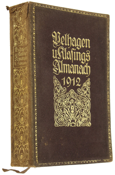 ALMANACH HERAUSGEGEBEN VON DER REDAKTION VON VELHAGEN UND KLASINGS MONATSHEFTEN …