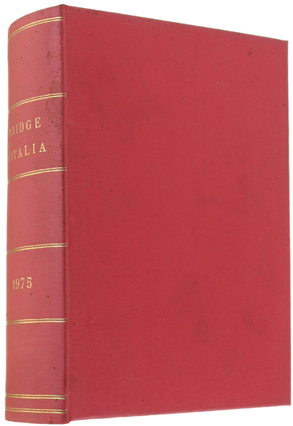BRIDGE D'ITALIA. Annata 1975 completa. Rivista mensile della Federazione Italiana …