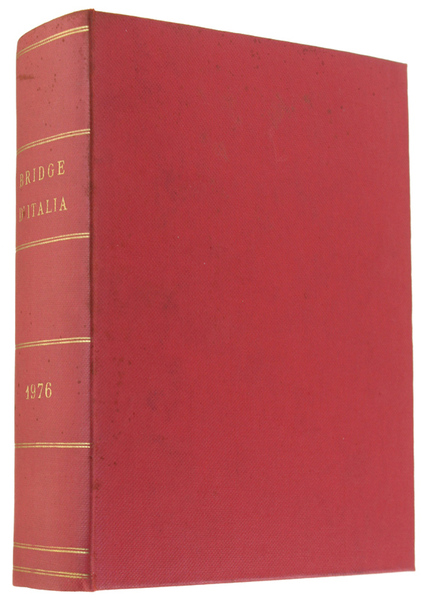 BRIDGE D'ITALIA. Annata 1976 completa. Rivista mensile della Federazione Italiana …