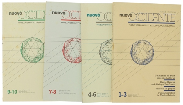 NUOVO OCCIDENTE. Anno IV - 1989 completo (da gennaio a …