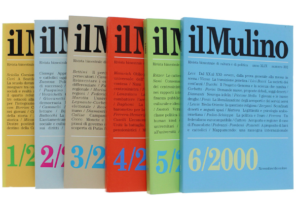 IL MULINO - Rivista bimestrale di cultura e di politica. …