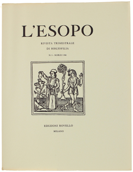 L'ESOPO. Rivista trimestrale di bibliofilia. N. 5 - Marzo 1980.