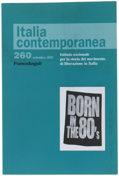 ITALIA CONTEMPORANEA n. 260 - settembre 2010