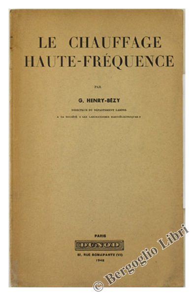 LE CHAUFFAGE HAUTE-FREQUENCE.