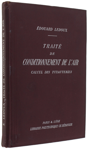 TRAITE' DE CONDITIONNEMENT DE L'AIR. Calcul des tuyauteries.