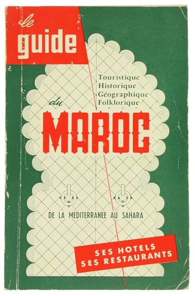 LE GUIDE DU MAROC 1965. La carte du Maroc - …
