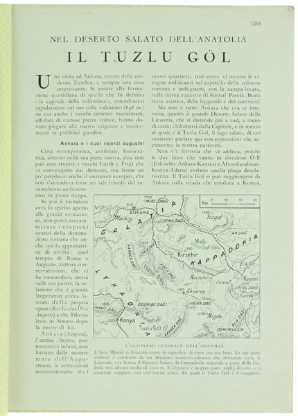 IL TUZLU GÖL. Nel Deserto Salato dell'Anatolia.