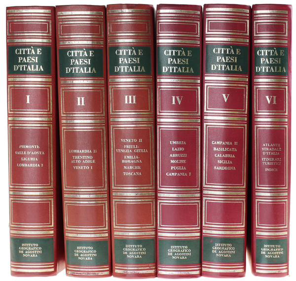 CITTA' E PAESI D'ITALIA. Enciclopedia illustrata di tutti i comuni …