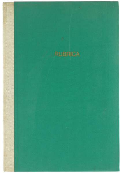 RUBRICA (circa 1960).