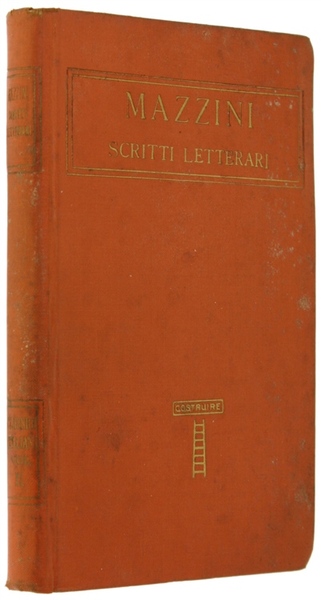 SCRITTI LETTERARI. Volume II.