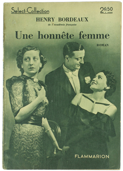 UNE HONNETE FEMME. Roman.