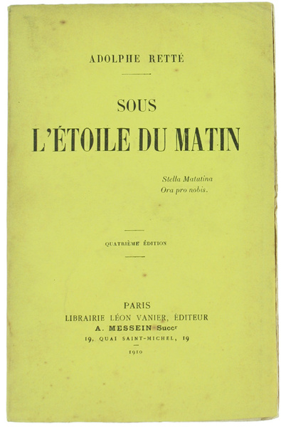 SOUS L'ETOILE DU MATIN.