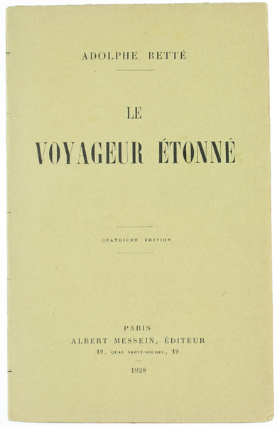 LE VOYAGEUR ETONNE'.