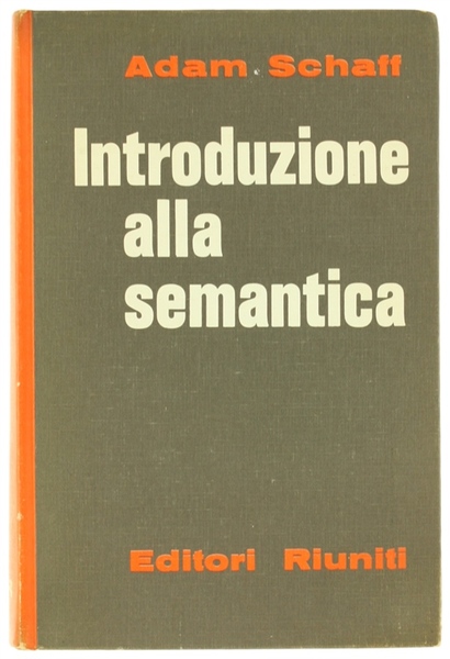 INTRODUZIONE ALLA SEMANTICA.