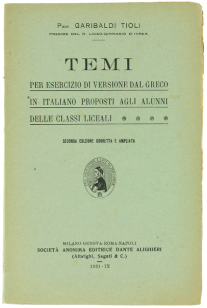TEMI per esercizio di versione dal greco in italiano proposti …