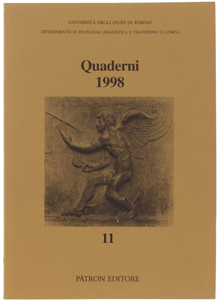 QUADERNI DEL DIPARTIMENTO DI FILOLOGIA LINGUISTICA E TRADIZIONE CLASSICA - …