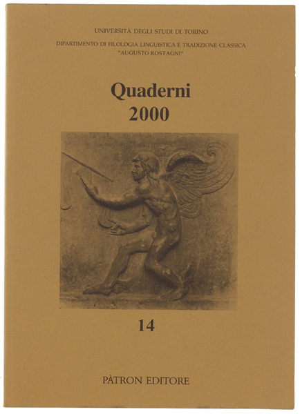 QUADERNI DEL DIPARTIMENTO DI FILOLOGIA LINGUISTICA E TRADIZIONE CLASSICA "AUGUSTO …