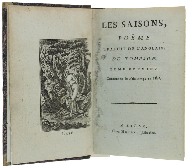 LES SAISONS, Poème traduit de l'anglais. Tome 1 (Printemps et …