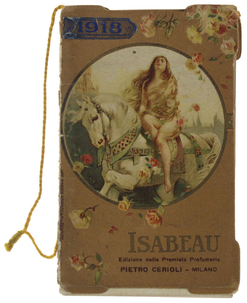 ISABEAU. Calendarietto da barbiere, 1918
