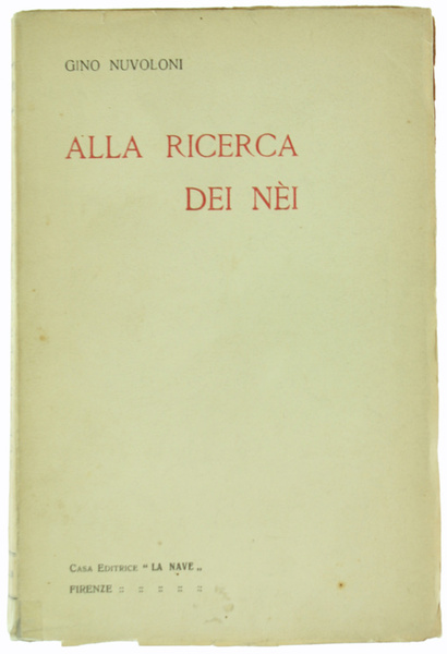 ALLA RICERCA DEI NEI.
