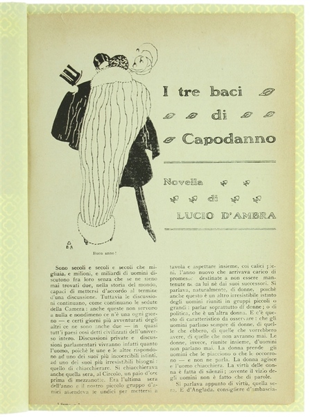 I TRE BACI DI CAPODANNO.