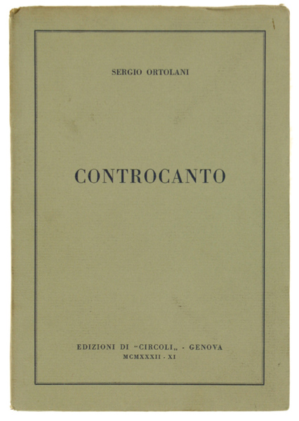 CONTROCANTO.