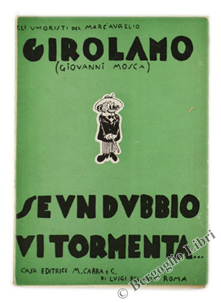 SE UN DUBBIO VI TORMENTA.