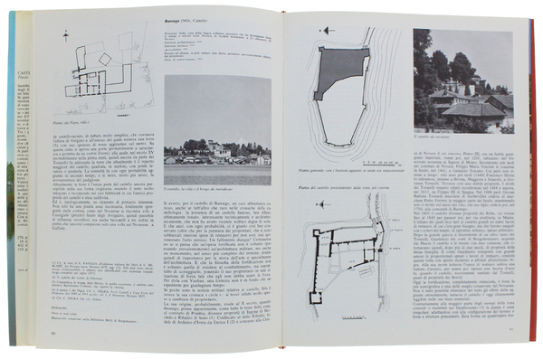CASTELLI DEL PIEMONTE. Tomo I: Novara e Vercelli.