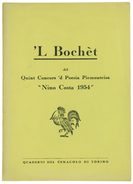 'L BOCHET dël Quint Concors 'd Poesia Piemonteisa "Nino Costa …