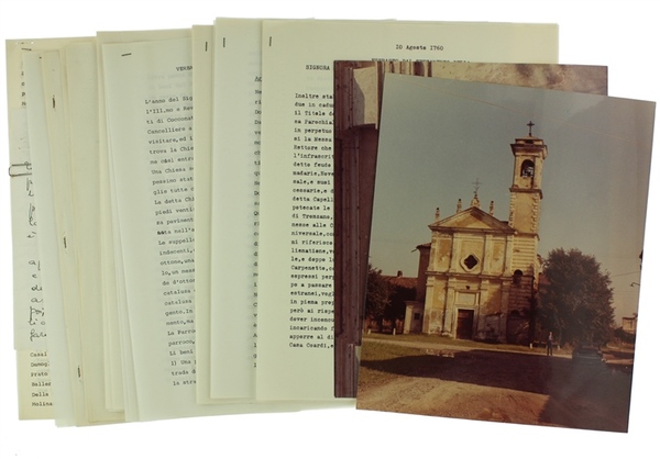 FEUDO DI CARPENETTO - CONTI COARDI DI CARPENETTO. Ricerche d'archivio.