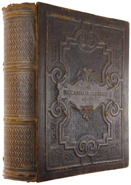 LIBRO DELLE FIRME DEL SINDACO DI TORINO RICCARDO CATTANEO (1920-1923)