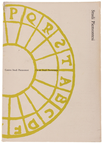 STUDI PIEMONTESI. Vol. VII - 1978, fasc. 1. [Ottimo]