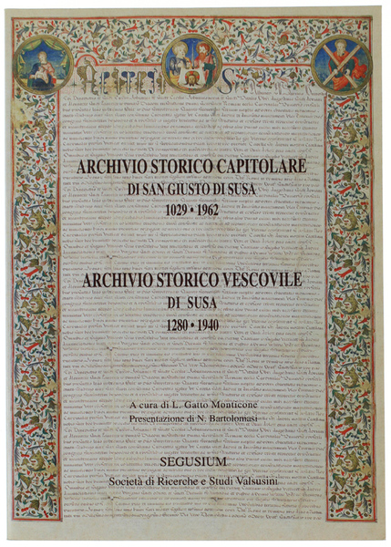ARCHIVIO STORICO CAPITOLARE DI SAN GIUSTO DI SUSA 1029-1962. ARCHIVIO …