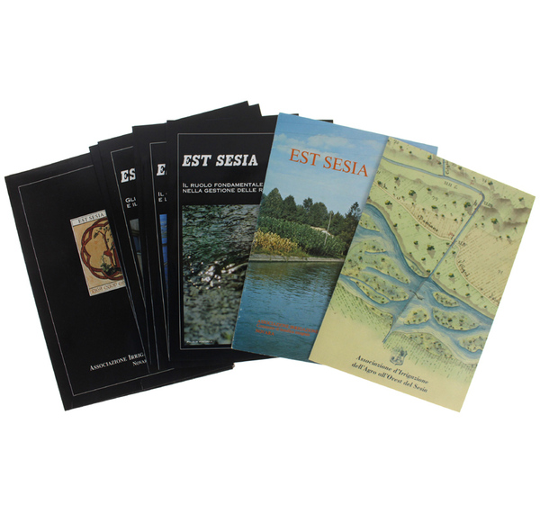 EST SESIA: MATERIALE VARIO sull'attività e storia del Consorzio.