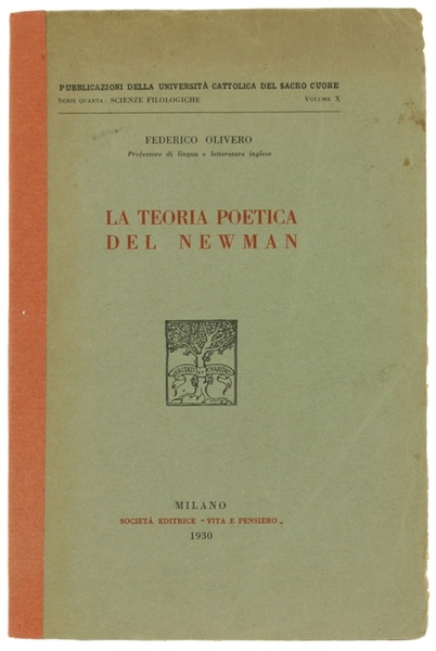 LA TEORIA POETICA DEL NEWMAN.
