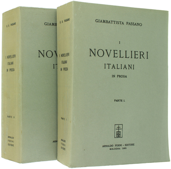 I NOVELLIERI ITALIANI IN PROSA. [Nitida, pregiata edizione anastatica]