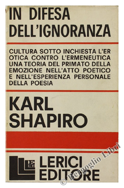 IN DIFESA DELL'IGNORANZA