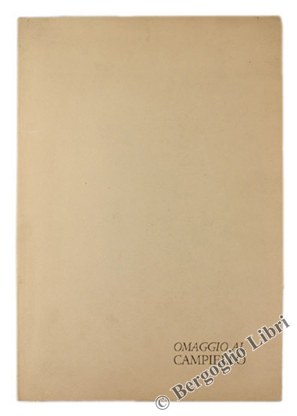 OMAGGIO AL CAMPIELLO - XXII CAMPIELLO - PREMIO LETTERARIO. Serata …