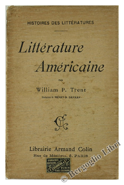 LITTERATURE AMERICAINE.