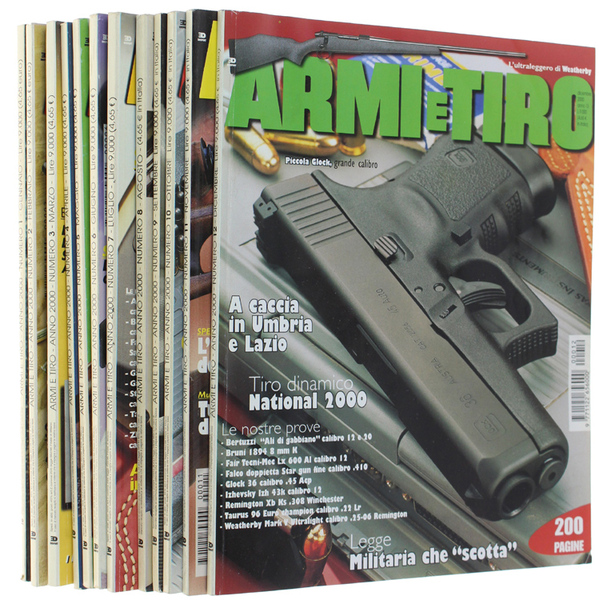 ARMI E TIRO - Annata 2000 completa.