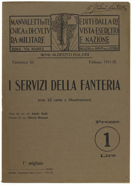 I SERVIZI DELLA FANTERIA.