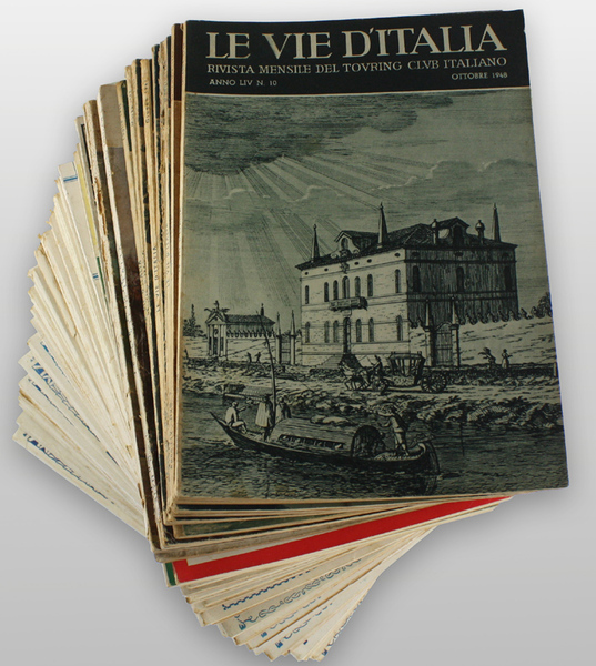 LE VIE D'ITALIA. Rivista mensile. Anni 1924 - 1950. [controllare …