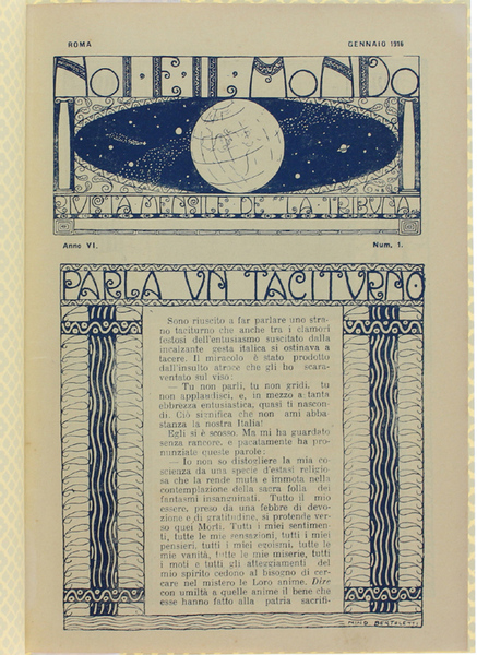 NATALE DI GUERRA. Stralcio da "NOI E IL MONDO", gennaio …
