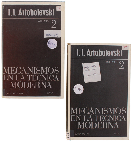 MECANISMOS EN LA TECNICA MODERNA. Primera parte + Segunda parte.