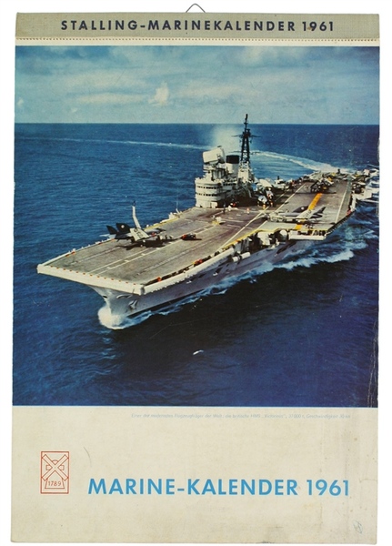 STALLING MARINEKALENDER 1961.